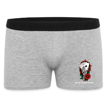 Dead Mans Hand - Men's Boxer Shorts - heather grey - Front