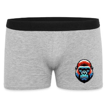 Gorilla - Men's Boxer Shorts - heather grey - Front