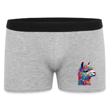 Alpaga - Boxer Homme - gris chiné - Devant