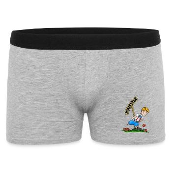 Currant Cracker Blonde - Men's Boxer Shorts - heather grey - Front