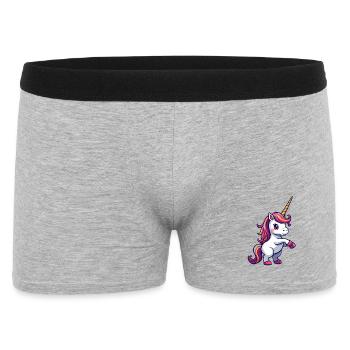 Poney Kawaii magique pour les amateurs de fantasy - Boxer Homme - gris chiné - Devant