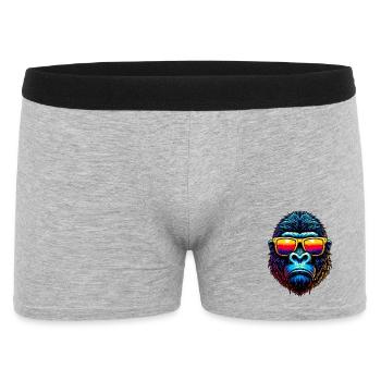 Gorilla - Men's Boxer Shorts - heather grey - Front