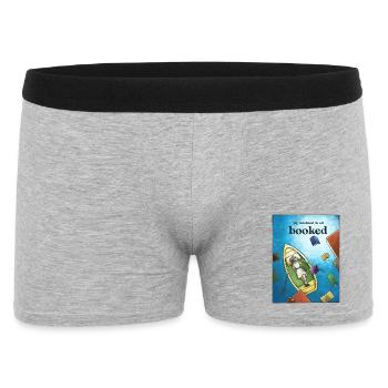 Sea of Words - Men's Boxer Shorts - heather grey - Front