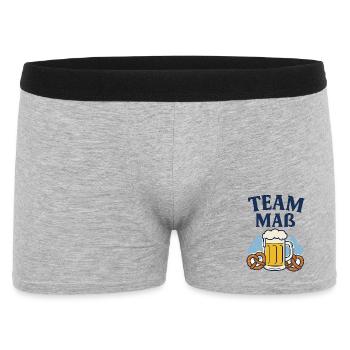 Masse de l’équipe - Boxer Homme - gris chiné - Devant