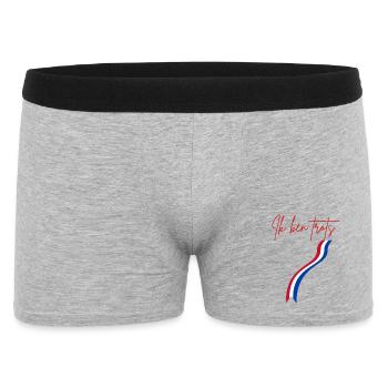 Holland  - Boxer Homme - gris chiné - Devant
