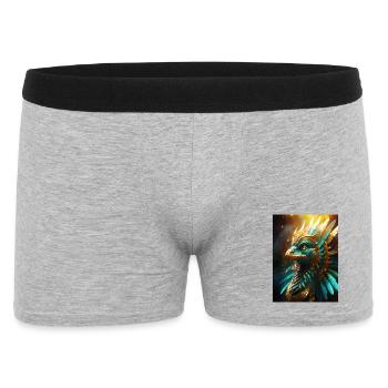 The Feathered Serpent of Light - Men's Boxer Shorts - heather grey - Front