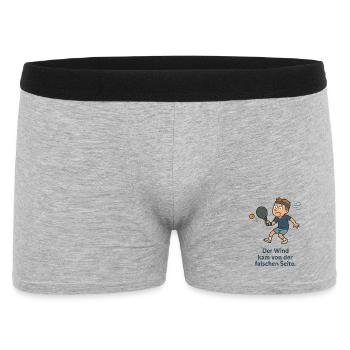 Padelwitz balayé par les vents - Boxer Homme - gris chiné - Devant