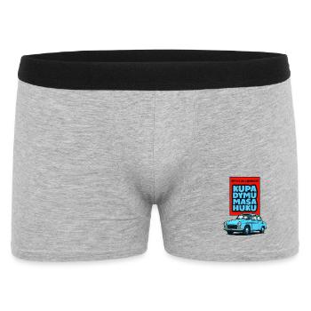 Sirène, tas de fumée, masse de détonation - Boxer Homme - gris chiné - Devant