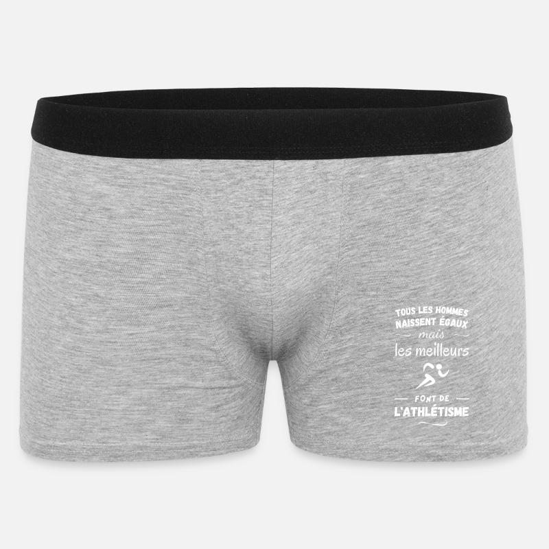 Leichtathletik - Männer Boxer Shorts - Grau meliert
