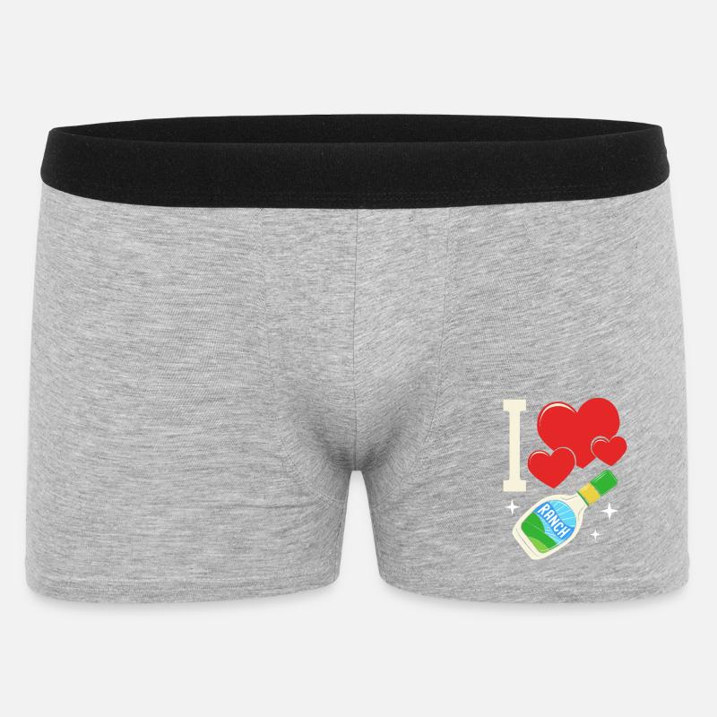 Dressing - Männer Boxer Shorts - Grau meliert