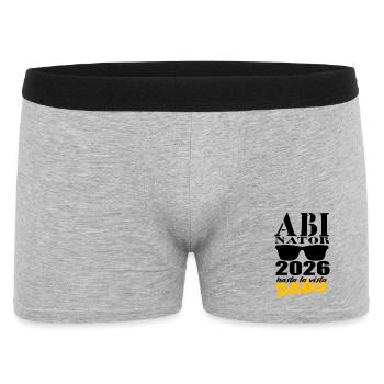 ABInator 2026 - Men's Boxer Shorts - heather grey - Front