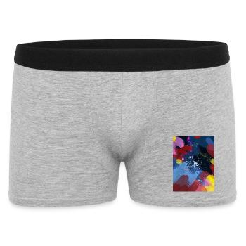 Bandes d’encre Color Explosion - Boxer Homme - gris chiné - Devant