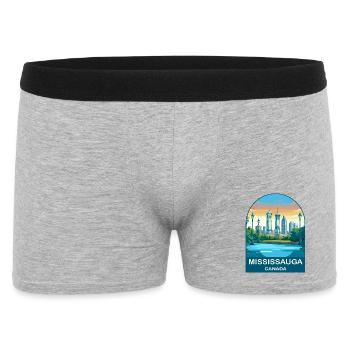 Mississauga, Kanada Absolute Towers Reisekunst - Männer Boxer Shorts - Grau meliert - Vorne
