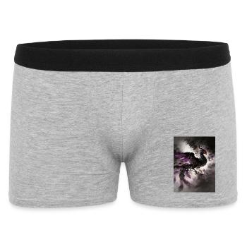 Le Crépuscule du Phénix Noir : Éclipse - Men's Boxer Shorts - heather grey - Front