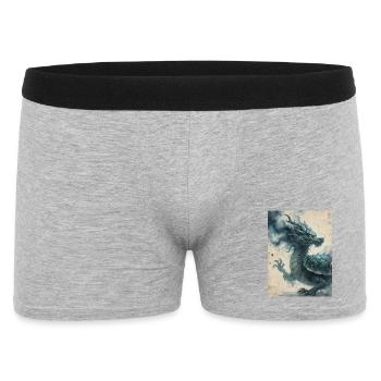 L'Harmonie Cosmique : Xuangui – Infinité - Boxer Homme - gris chiné - Devant