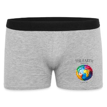 The Earth Without Art Design - Men's Boxer Shorts - heather grey - Front