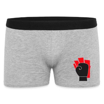 Esprit pur de combat - Boxer Homme - gris chiné - Devant