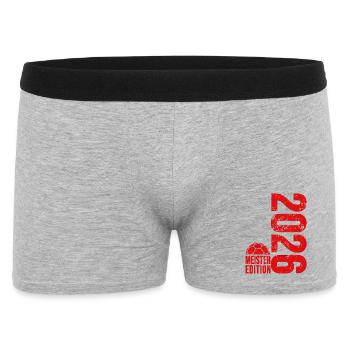 Handball Champion Shirt 2026, Red, red edition - Men's Boxer Shorts - heather grey - Front