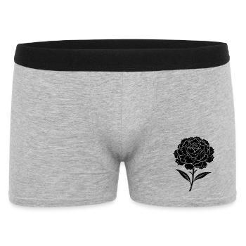 Carnation Flower - Men's Boxer Shorts - heather grey - Front