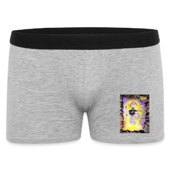 Finde Jesus von Eunice Ahiale - Boxer Homme - gris chiné - Devant