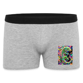 Gecko - Men's Boxer Shorts - heather grey - Front