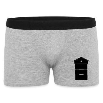 Apiculteur - Boxer Homme - gris chiné - Devant