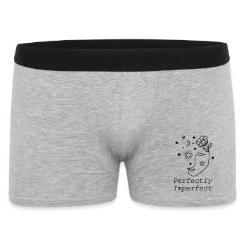 Parfaitement imparfait - Boxer Homme - gris chiné - Devant