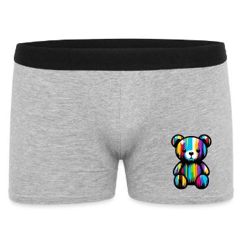 Orso Orsacchiotto Teddy Bear - Men's Boxer Shorts - heather grey - Front