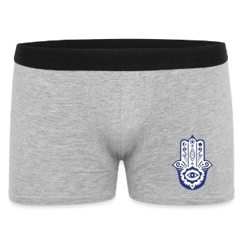 Main de Fatma par Helfspawn - Boxer Homme - gris chiné - Devant