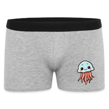 Jellyfish - Men's Boxer Shorts - heather grey - Front