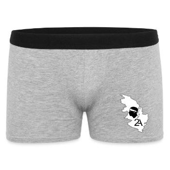 Corse du sud - Boxer Homme - gris chiné - Devant