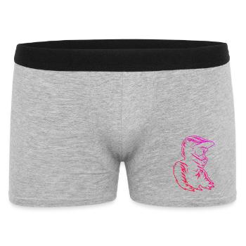 Motocross style for every occasion - Men's Boxer Shorts - heather grey - Front