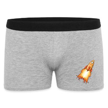 Fusée - Boxer Homme - gris chiné - Devant