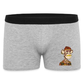 Ape in a colorful streetwear look - Men's Boxer Shorts - heather grey - Front