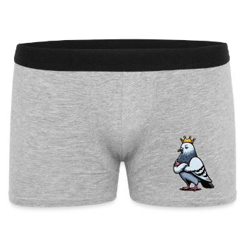 Pigeon pigeons pigeon fancier pigeon fancier - Men's Boxer Shorts - heather grey - Front