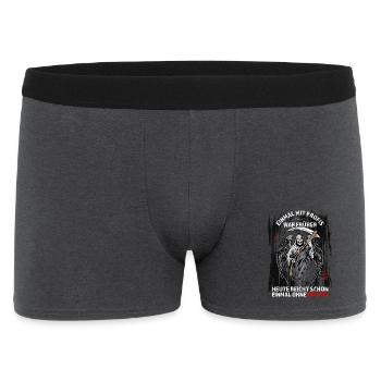 Once with professionals was in the past... - Men's Boxer Shorts - charcoal grey - Front