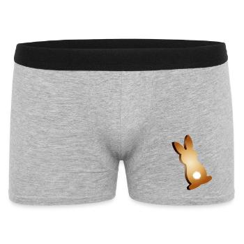 Easter bunny cookies with stubby tails - Men's Boxer Shorts - heather grey - Front