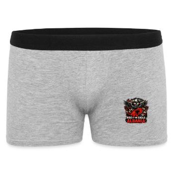 Albania Rise Of The Eagle - Men's Boxer Shorts - heather grey - Front