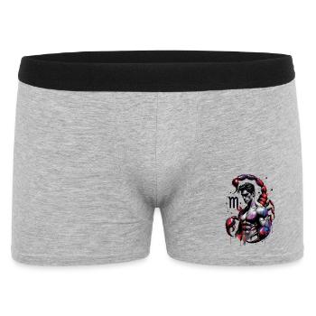 Scorpio Man – Astrology Gift - Men's Boxer Shorts - heather grey - Front