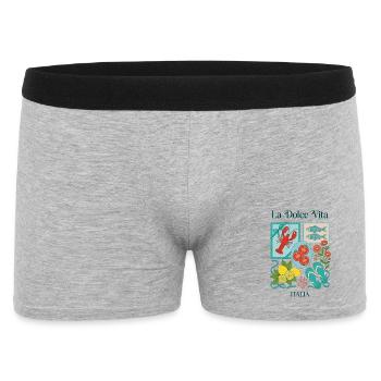 Dolce Vita Marine Carte Postale - Boxer Homme - gris chiné - Devant