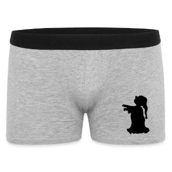 Sleepwalker - Men's Boxer Shorts - heather grey - Front