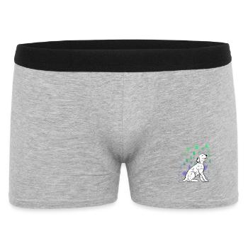 Dalmatian puppy - Men's Boxer Shorts - heather grey - Front