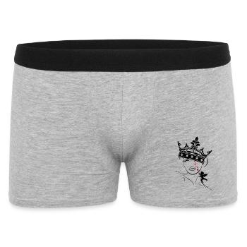 larmes à cupidon - Boxer Homme - gris chiné - Devant