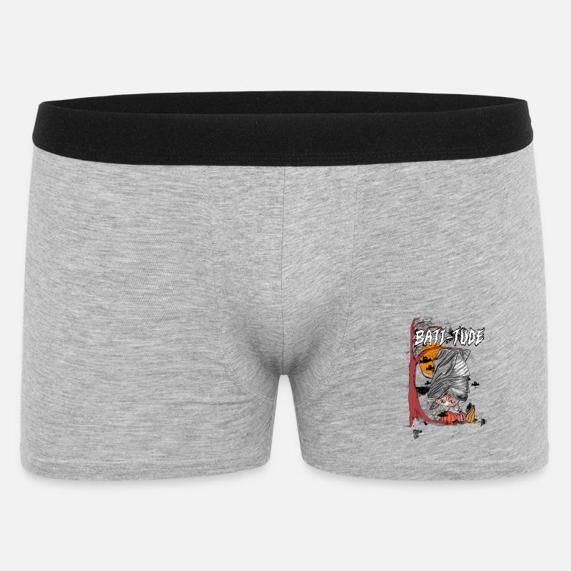 Batt-itude - Men's Boxer Shorts - heather grey