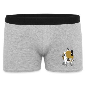 Jakul - Männer Boxer Shorts - Grau meliert - Vorne