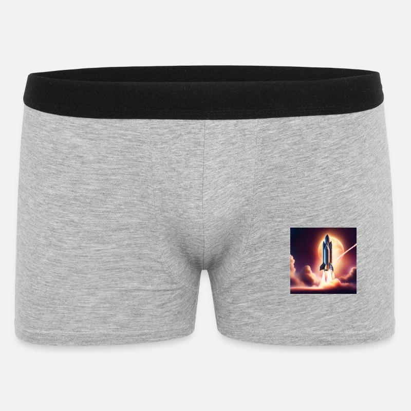 JensJensen - Männer Boxer Shorts - Grau meliert