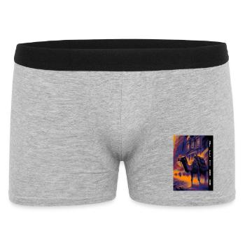 Petra in Jordan - Men's Boxer Shorts - heather grey - Front
