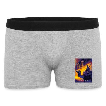 Petra Bedouin - Men's Boxer Shorts - heather grey - Front