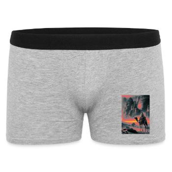 Wadi Rum Desert - Men's Boxer Shorts - heather grey - Front