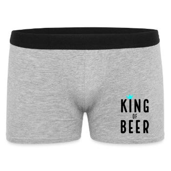 Abstract Art Inspired Color Explosion - Men's Boxer Shorts - heather grey - Front